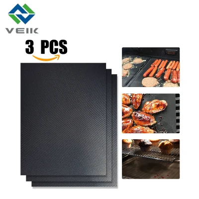 Food Grade Stick no tejido de tela de fibra de vidrio PTFE para barbacoa hornear con LFGB