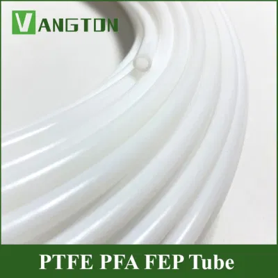 Tubo extruido de FEP/PFA/PTFE resistente al desgaste