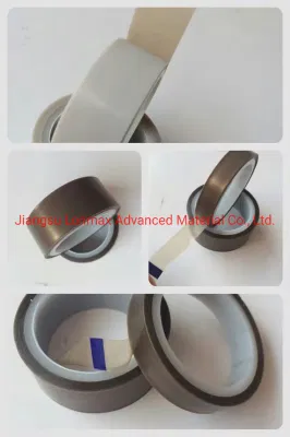 Recubierto de fibra de vidrio resistente al calor de PTFE Cinta Cinta de tela de vidrio