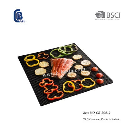 Los alimentos de alto grado de fibra de vidrio PTFE Temperatura Barbacoa camisa para hornear