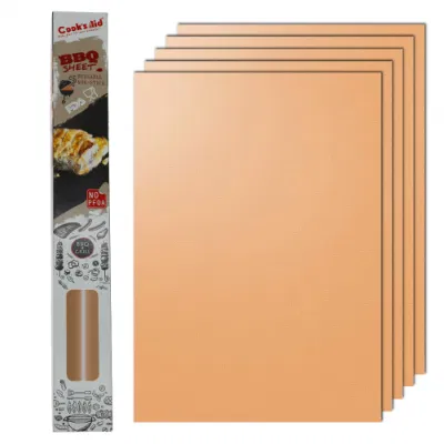  Plancha de cocina de PTFE personalizada para la parrilla antifuego Non Stick BBQ Revestimiento del horno