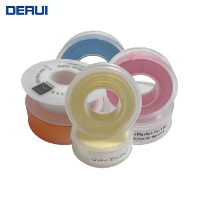 Tubos de agua blanda grifo sellado de roscas PTFE tiras de teflón cintas