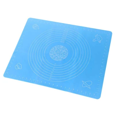 Alfombrilla de silicona para hornear de grado alimentario con medidas masa masa de tabla Amasamiento