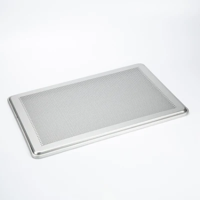 Hongbei® Bakeware aluminio aleación de aluminio anodizado papel perforado Pan