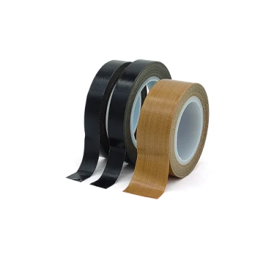 Cinta de tela resistente a altas temperaturas PTFE para tambor de dimensionamiento Máquina
