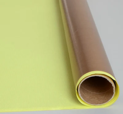 precio de fábrica de vidrio PTFE adhesivo de silicona Cinta de tela de saco de la máquina de sellado