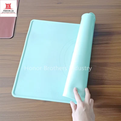 Alfombrilla de pastelería para hornear con base de silicona con medida antiadherente