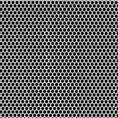 1,4mm Square Hole decorativo altavoz de rejilla perforado Chapa metálica