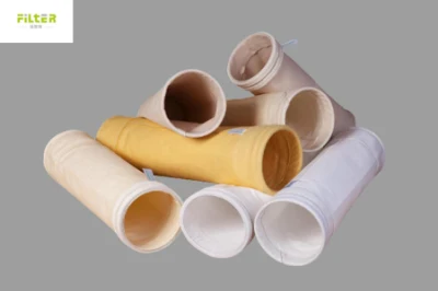 Micro poliéster fibra Nomex Fibra de vidrio PTFE PPS P84 la aguja Filtro de fieltro tela