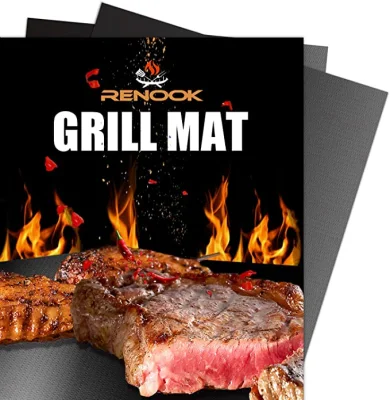 Non-Stick PTFE BBQ Grill Mat Baking Mat Alimentos seguros