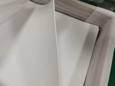 Lámina de PTFE con grabado flexible suave Hoja expandida de PTFE para juntas Cinta expandida