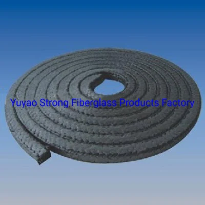 Embalaje de fibra de vidrio impregnado con PTFE y lubricante
