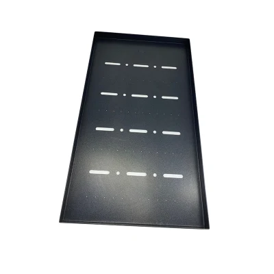 Bakeware hecho personalizado 5 cavidades Alusteel aluminio corrugado Stick no tostadas de pan de Sandwich pan de molde para hornear con tapa