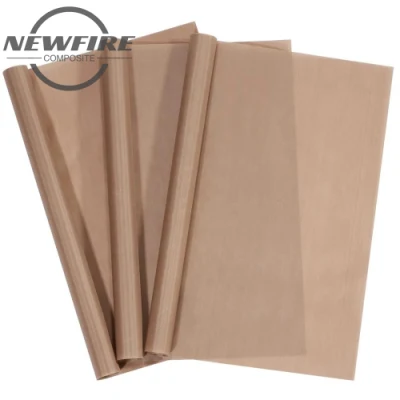 Revestimiento de PTFE resistente al fuego tejido de fibra de vidrio excelente abrasión, alta temperatura, resistencia química, la mejor liberación y buena resistencia a la tracción PTFE