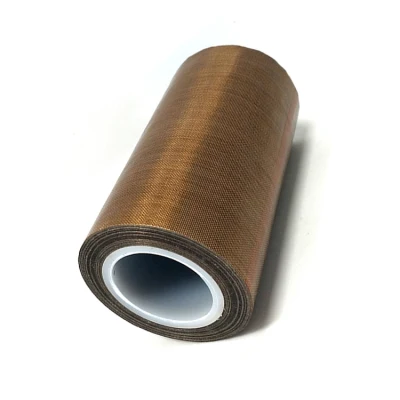 Autoadhesivas de resistencia al calor de la zona de aislamiento de fibra de vidrio recubiertas de PTFE un paño de tela Cinta de película de PTFE