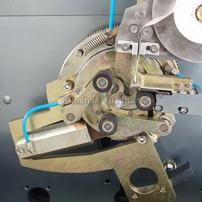 Máquina automática de envoltura de cinta de teflón