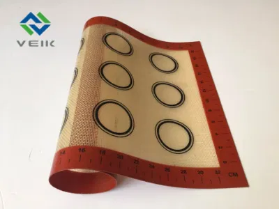 Alfombrilla de silicona resistente al calor antiadherente rectangular