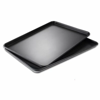 400*600*50mm revestimiento de PTFE lámina de aluminio bandeja para hornear galletas PAN Pan Naturals de la mitad de los panaderos de aluminio de molde para hornear