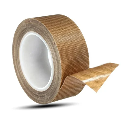 Resistencia al calor de la zona de aislamiento autoadhesivas de fibra de vidrio recubierto de una cinta de PTFE resistente al calor de cinta aislante comercio
