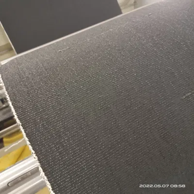 El neopreno recubierto de tela de fibra de vidrio acrílico / rollo rollo de tela de fibra de vidrio manta ignífuga Roll Roll manta de soldadura disponible en cualquier color