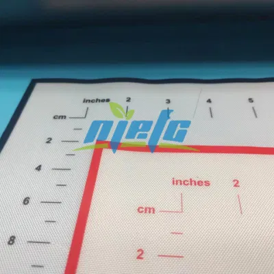 Fácil de limpiar Nonslip Horno de silicona para amasar masa de pad/Mat