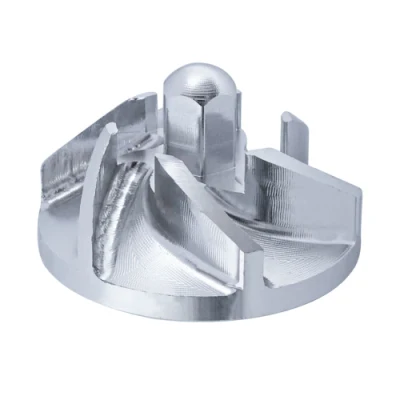 La precisión de mecanizado CNC de OEM de fundición de acero equilibrada personalizada de piezas de fundición a la cera perdida bomba de agua inoxidable impulsor