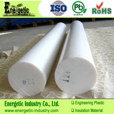 Varilla de plástico de ingeniería de la varilla de plástico duro de PTFE PTFE 1mm-300mm varilla de grafito