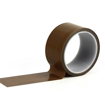 Tela de tela de vidrio resistente al calor Fibreglass silicona para altas temperaturas Cinta aislante adhesiva de PTFE