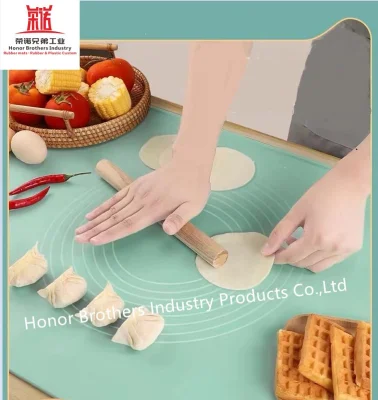 Pasta de cocción de silicona antiadherente Pastelería amasar alfombrilla para hornear con medidas