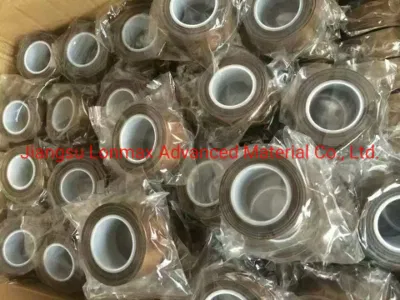 Recubierto de fibra de vidrio resistente al calor de PTFE Cinta Cinta de tela de vidrio