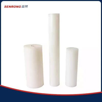 China Proveedor grafito 100% virgen Blanco PTFE Blanco varilla plástico Tubo sólido moldeado de PTFE