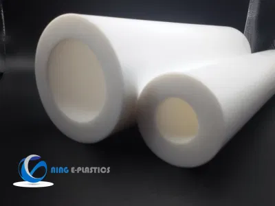 Tubos/tuberías extruidos de PTFE/moldeados/prensados de teflón