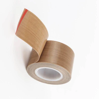 Fibra de vidrio recubiertas de PTFE Tefloning cinta adhesiva para el Envasado de Alimentos