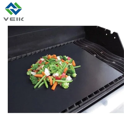 Food Grade Stick no tejido de tela de fibra de vidrio PTFE para barbacoa hornear con LFGB