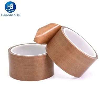 Adhesivo de silicona de una cara resistente al calor de 300 grados para alta temperatura PTFE aislamiento Teflonstape