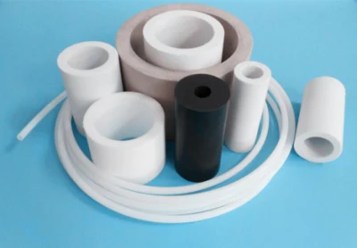 El 25% de PTFE relleno de grafito tubo, tubo moldeado de teflón