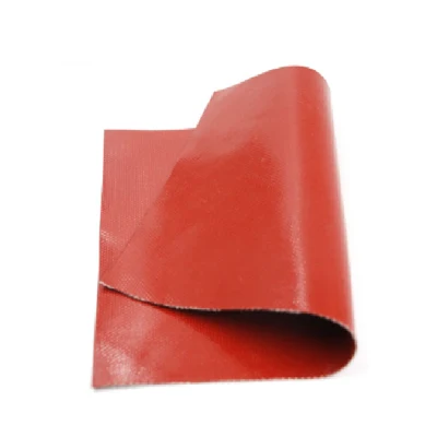 De silicona resistente al calor de un lado tela revestida de Tela Tela de fibra de vidrio de aislamiento de PTFE