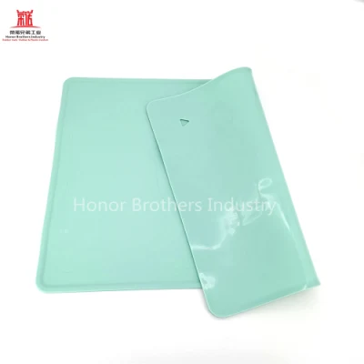 Alfombrilla de pastelería para hornear con base de silicona con medida antiadherente