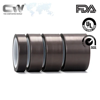 Adhesivo de película de PTFE resistente a altas temperaturas personalizado de fábrica Cinta