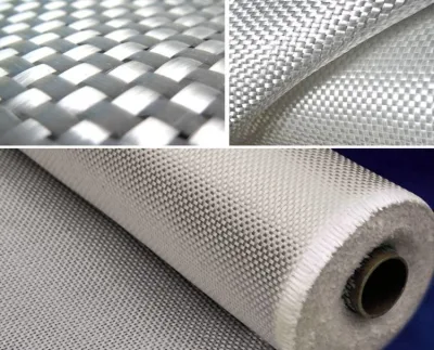 Ligamento Tafetán Twill tejido resistente al fuego el calor y el tejido de Tela Tela de fibra de vidrio.