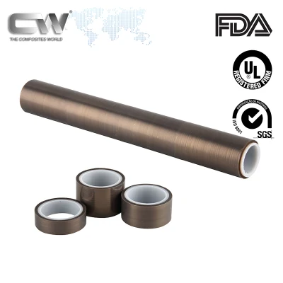 Adhesivo de película de PTFE resistente a altas temperaturas personalizado de fábrica Cinta