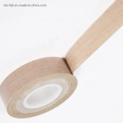 Temperatura alta de fibra de vidrio recubiertas de PTFE para rollo de cinta autoadhesiva