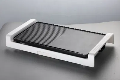 Parrilla Teppanyaki Griddle Grill eléctrico multifuncional sin humo de plato de barbacoa sin palo Pan