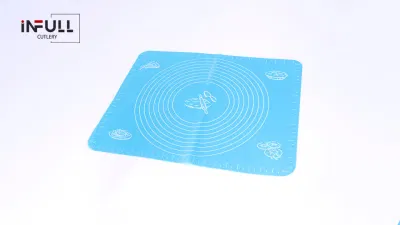 Alfombrilla de silicona para repostería antiadherente