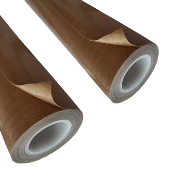 PTFE antiadherente resistente al agua Fibra de vidrio tela de vidrio silicona sellado térmico Cinta adhesiva de PTFE químico