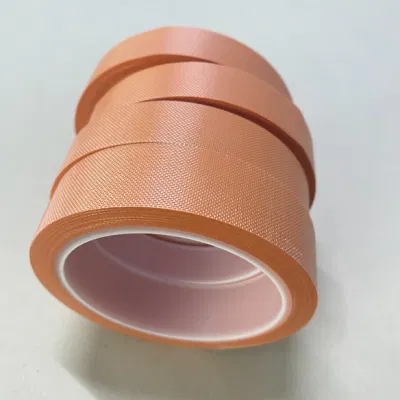 Silicona ignífuga de alta temperatura de fibra de vidrio recubierto de tela