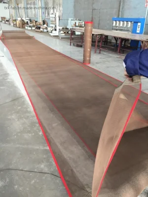 Tejido de malla de PTFE PTFE Transportador de cinta para embalaje industrial