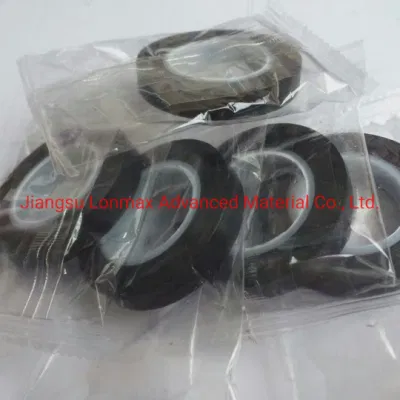 Recubierto de fibra de vidrio resistente al calor de PTFE Cinta Cinta de tela de vidrio