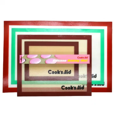 Sin BPA Non-Stick hornear silicona conjunto de la alfombrilla de Fondant masa Mat Mat