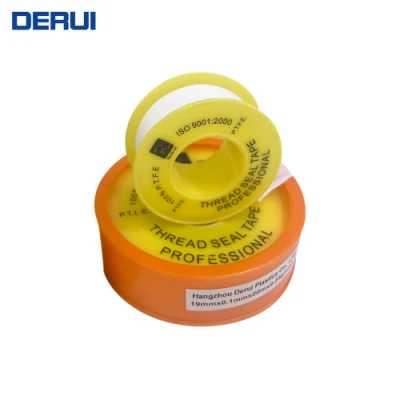 Tubos de agua blanda grifo sellado de roscas PTFE tiras de teflón cintas